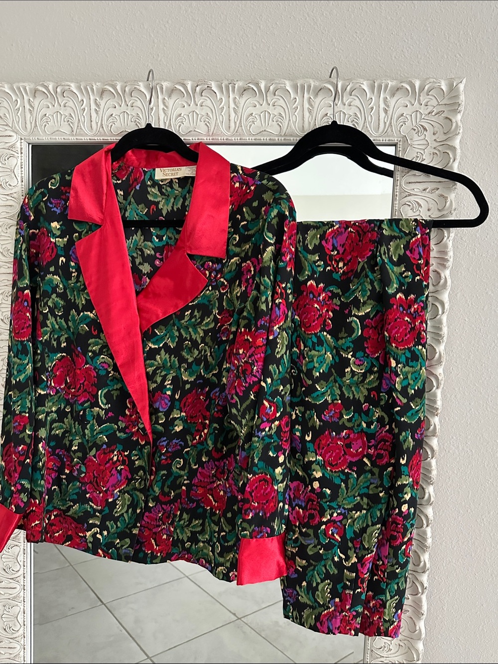 Victoria's Secret 90’s Vintage Floral Pajama Set